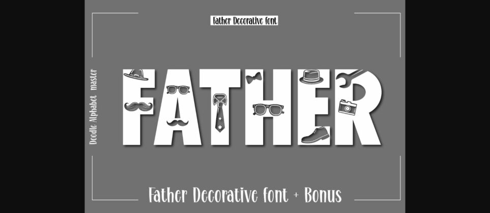 Father Font Poster 3