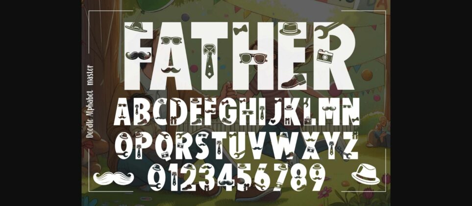 Father Font Poster 5
