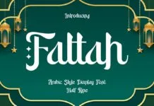 Fattah Font Fattah Font Poster 1