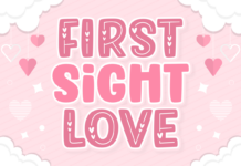 First Sight Love Font Poster 1
