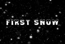 First Snow Font Poster 1