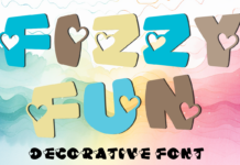 Fizzy Fun Font Poster 1