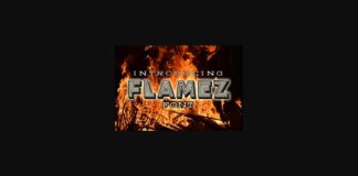 Flamez Font Poster 1
