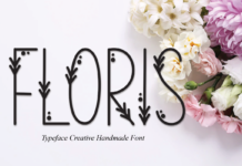 Floris Font Poster 1