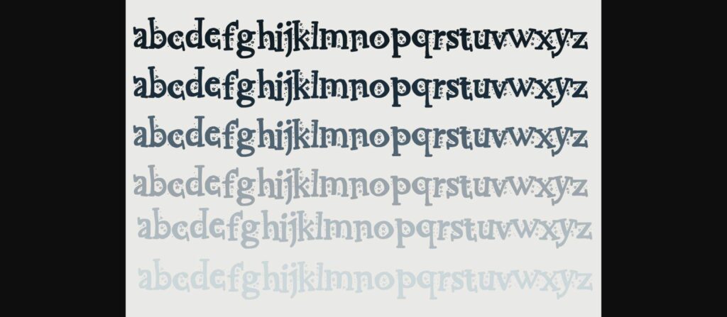 Flowerbrain Font Poster 7
