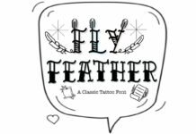 Fly Feather Font Poster 1