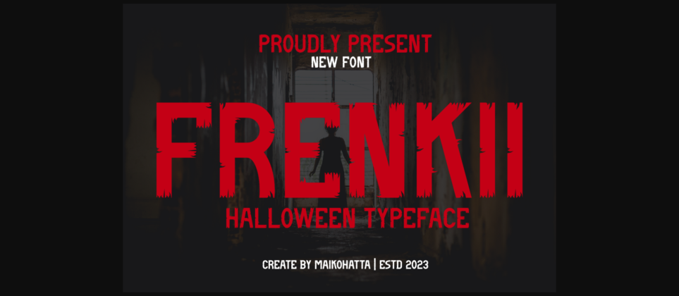 Frenkii Font Poster 3