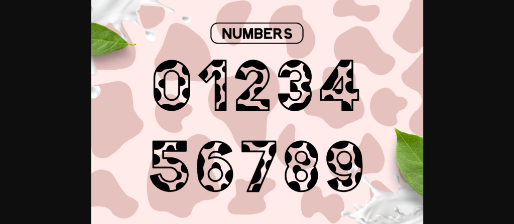 Fresh Milk Font Poster 7