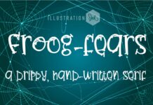 Froog-fears Font Poster 1