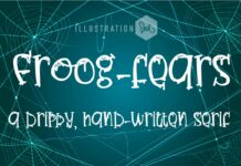 Froog-fears Font Poster 1