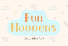 Fun Happens Font Poster 1