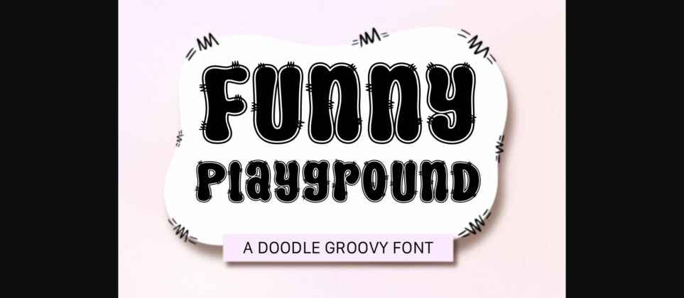 Funny Playground Font Poster 3