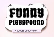 Funny Playground Font Poster 1