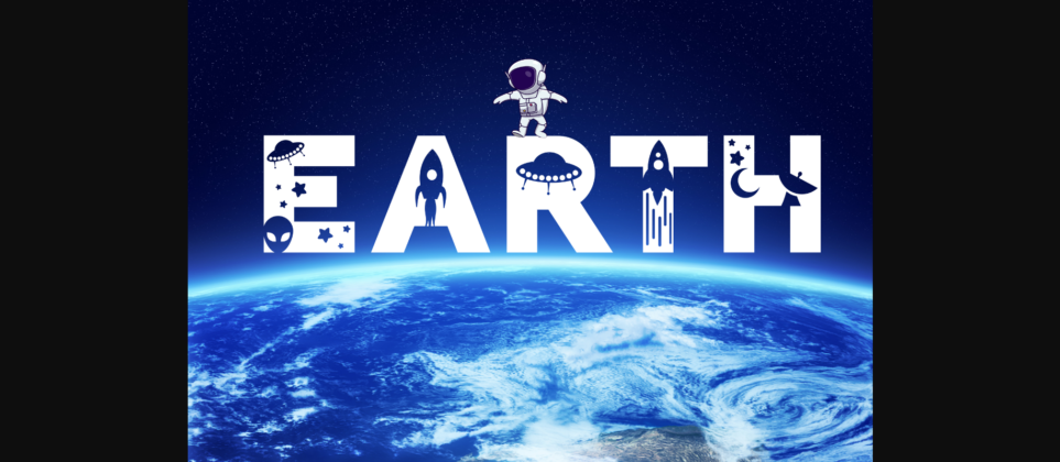 Galaxy Font Poster 5