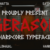 Gerasol – Hardcore Font