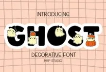 Ghost Font Ghost Font Poster 1