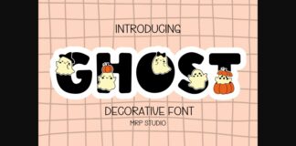 Ghost Font Poster 1