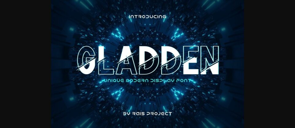 Gladden Font Poster 3