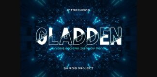 Gladden Font Poster 1