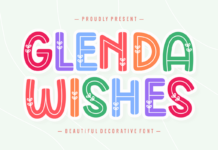 Glenda Wishes Font Poster 1