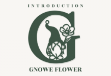 Gnome Flower Font Poster 1