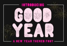 Good Year Font Poster 1