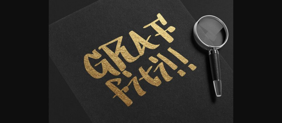 Graffiti Font Poster 5