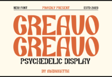 Greavo Font Poster 1