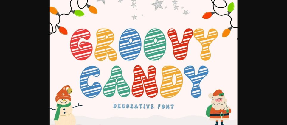 Groovy Candy Font Poster 3