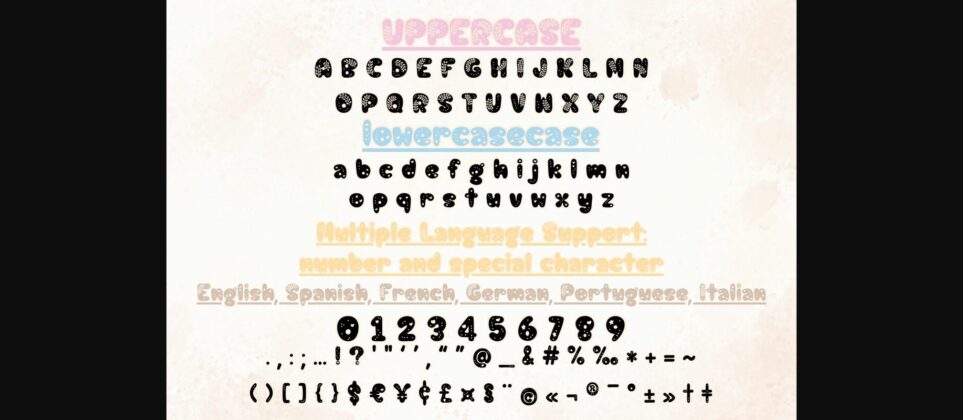 Groovy Heartbeat Font Poster 7