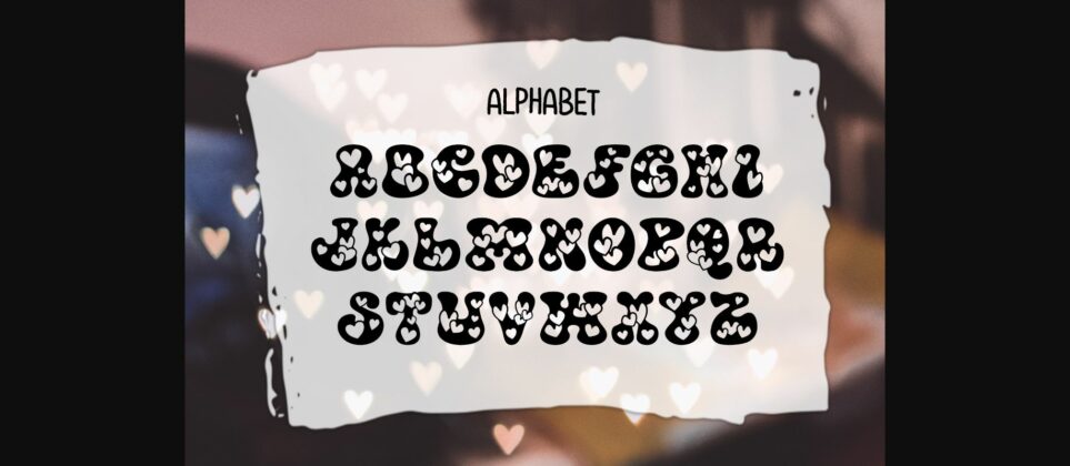 Groovy Love Font Poster 4