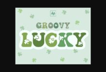 Groovy Lucky Font Poster 1