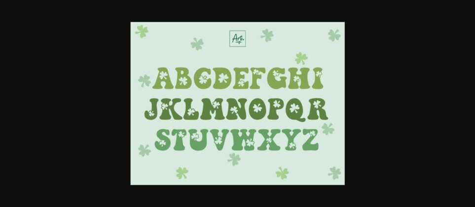 Groovy Lucky Font Poster 4