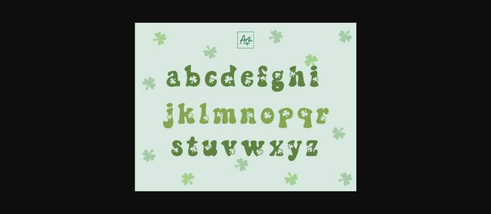 Groovy Lucky Font Poster 5