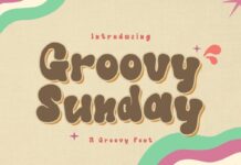 Groovy Sunday Font Poster 1