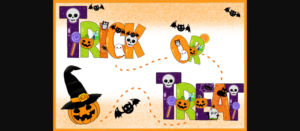 Halloween Font Poster 4