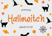 Hallowitch Font Poster 1