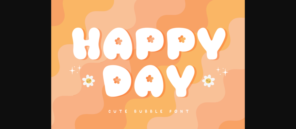Happy Day Font Poster 3