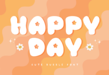 Happy Day Font Poster 1
