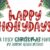 Happy Hollydays Font