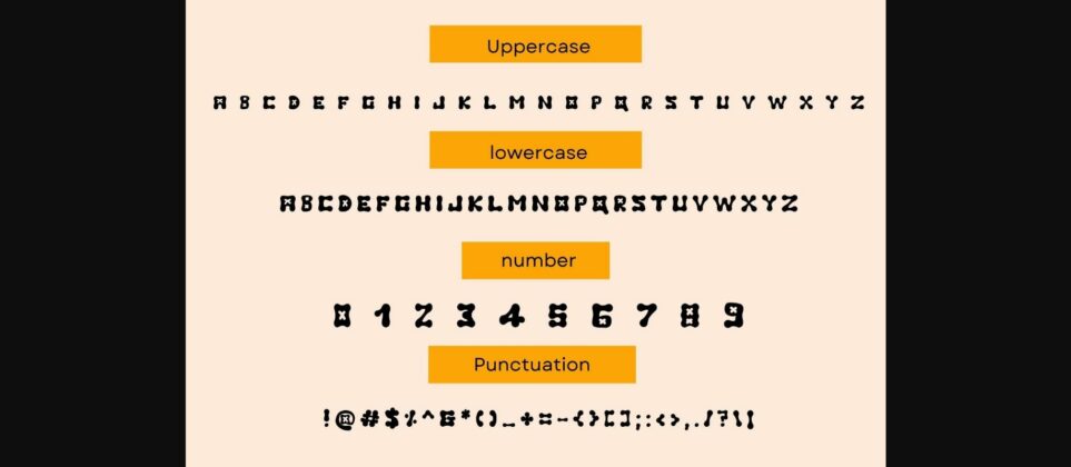 Happy Grooming Font Poster 6
