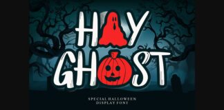 Hay Ghost Font Poster 1