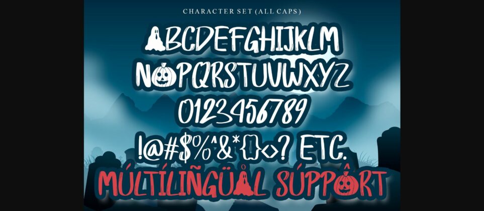 Hay Ghost Font Poster 9