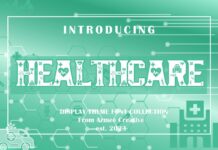 Healthcare Font Poster 1