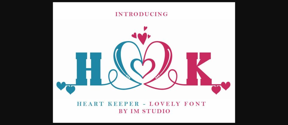 Heart Keeper Font Poster 3