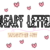 Heart Letter Font
