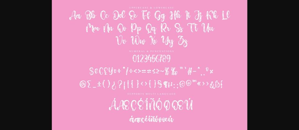 Hearty Font Poster 8
