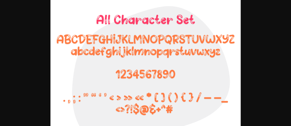 Hello Grimm Font Poster 8