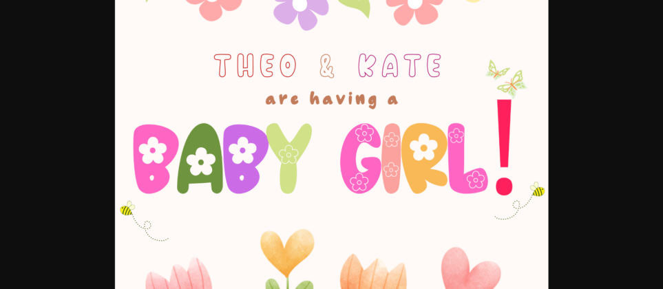 Hello Spring Font Poster 4
