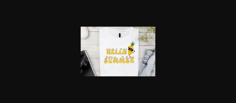 Hello Summer Font Poster 5